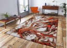 Мокетен килим ERIKA 8033 beige/orange